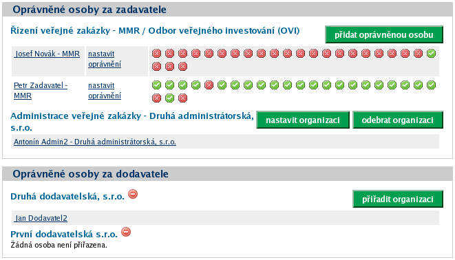 K veřejné zakázce je při jejím založení v systému E-ZAK automaticky přiřazen uživatel, který tuto VZ založil jako novou.