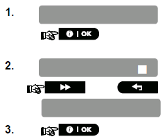 1 2 3 4 5 6 7 Další informace (sekce B.7) Pro detailnější informace jak zvolit volbu nastavení sekce B.1 a B.2 a. Displej zobrazuje aktuálně zvolený formát (signalizovaný symbolem ), například 24h. b.