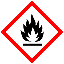 - 2/12 - Výstražný symbol nebezpečnosti: Signální slovo: NEBEZPEĆÍ Standardní věty o nebezpečnosti (H-věty): H222 Extrémně hořlavý aerosol. H229 Nádoba je pod tlakem: při zahřívání se může roztrhnout.