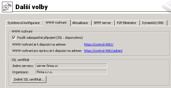 25.3 Automatické ověřování uživatelů pomocí NTLM V konfiguraci WWW rozhraní Kerio Control musí být nastaveno platné DNS jméno serveru, na němž Kerio Control běží (podrobnosti viz kapitola 12.1).