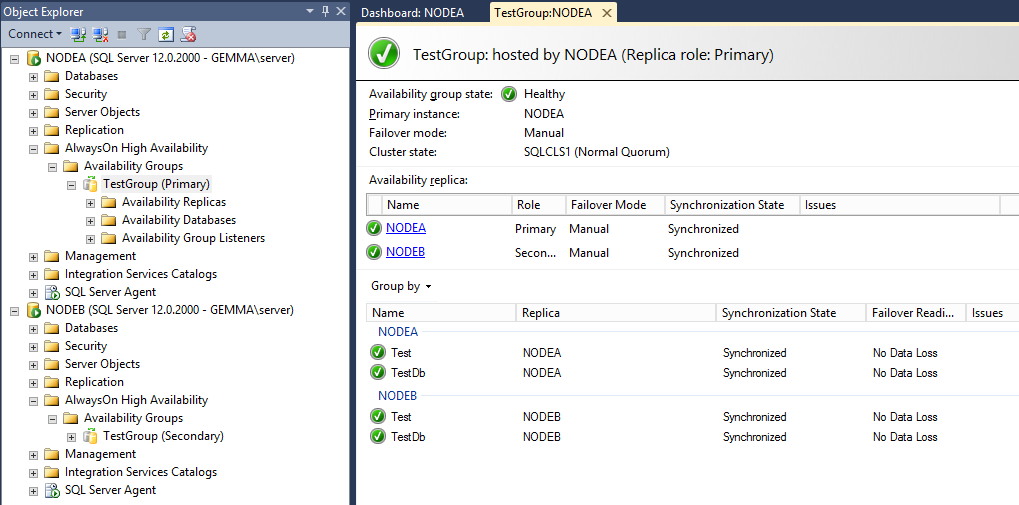 V poslední sekci před validací, souhrnem a samotnou instalací AG, je nastavení synchronizace dat. Jedná se o prvotní synchronizaci dat.