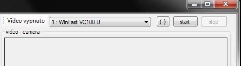 Z LEGO NXT remote Aplikace\LEGO NXT remote Setup spustíme instalační soubor VC100U. Při instalaci se budeme řídit pokyny instalačního programu. Otevme znovu program a vsuneme video-in kartu do USB.