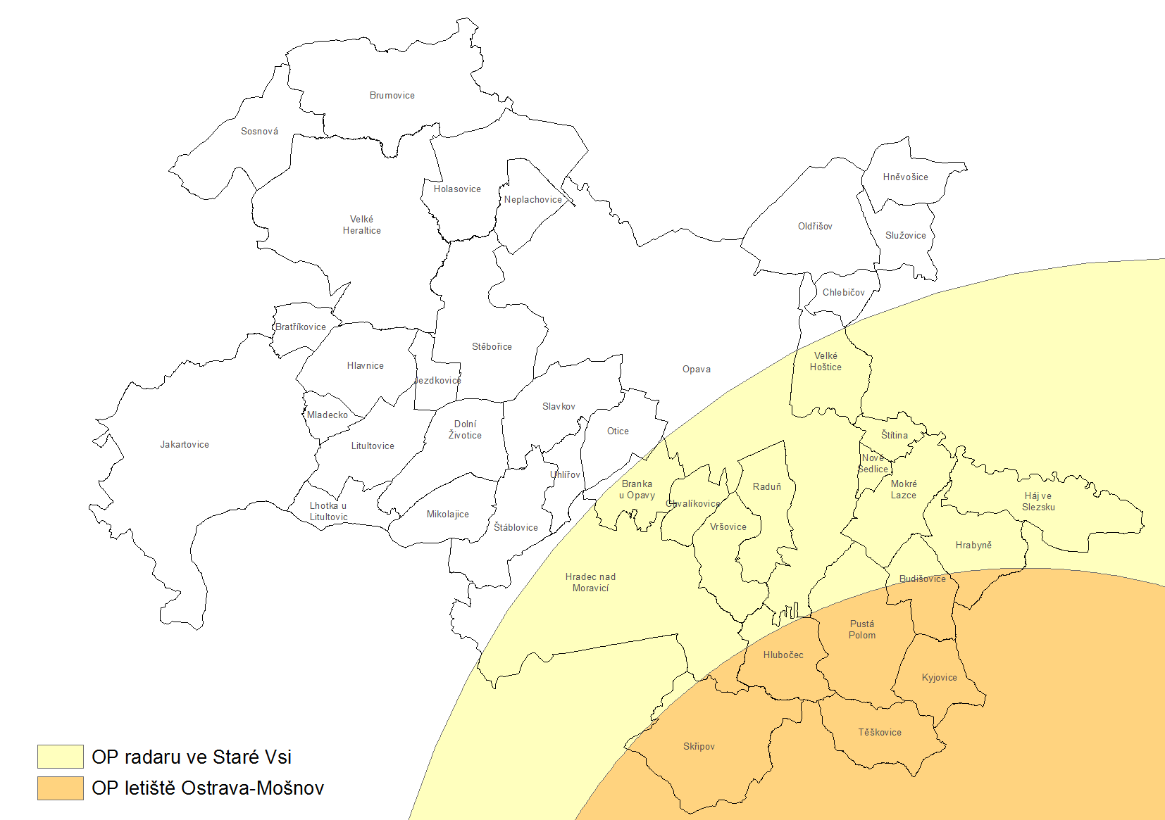 103. Letecká stavba včetně ochranných pásem Poskytovatelé údajů o území Poskytovatel Pasport Datum Poznámka Ministerstvo obrany 2014MOSMB02 9. 4.