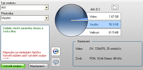 Export videa v Pinnacle