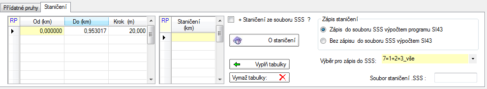 RP44 Program RP44 sám neprovede žádný výběr, pouze přepíše shodný kód do vstupních dat pro RP43.