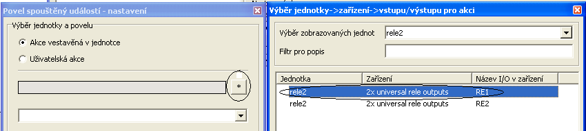 (bez háčků, čárek, kroužků, mezer apod.). Mezi slovy je pro lepší čitelnost možné použít podtržítko, obr 6.4. Na dalším obr. 6.5 s ikonou konfigurace systému vidíme nastavení digitálního vstupu.