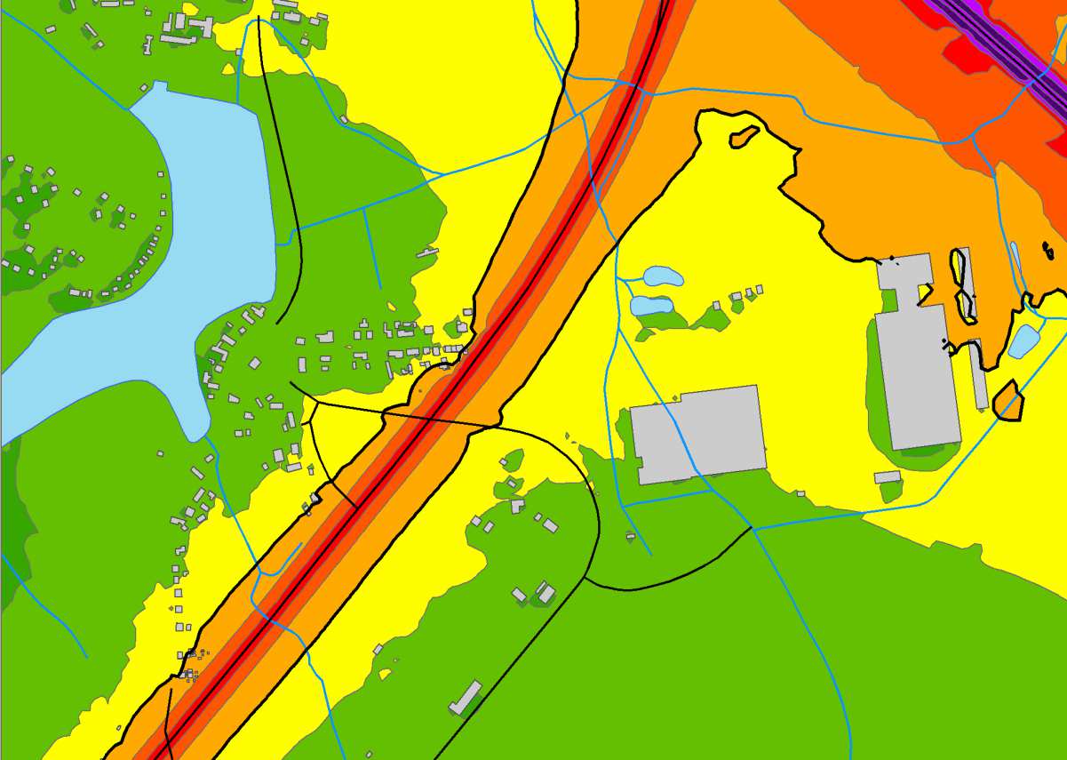 hlukových map v roce 2007 (mapy jsou k dispozici na internetových stránkách www.mzd.cz), kdy bylo v rámci I.