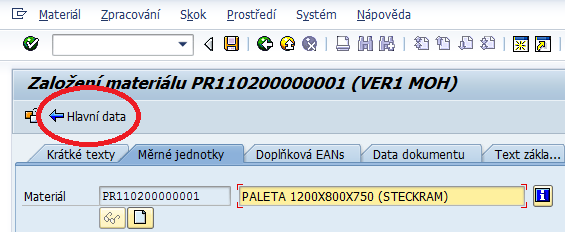 UTB ve Zlíně, Fakulta managementu a ekonomiky 105 Na záložce Doplňková data je zapotřebí vyplnit hned 2 systémové karty, konkrétně se jedná o: Krátké texty, které slouží jako označení pro název