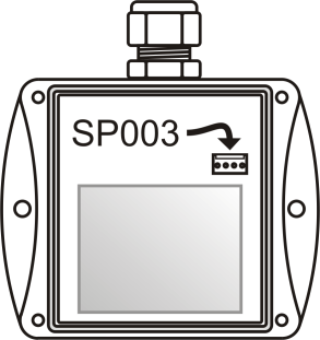 Změna nastavení snímače Nastavení snímače se provádí pomocí zakoupeného komunikačního kabelu SP003, který se připojuje do USB portu osobního počítače.