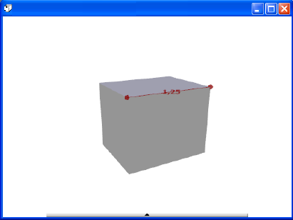 Příručka 9.3.2 2D a 3D kóta Kóty se do 2D a 3D pohledů vkládají následovně: Kóta pro 2D : Vkládá se pomocí počátečního a koncového bodu, který určuje délku a směr kótovací čáry.