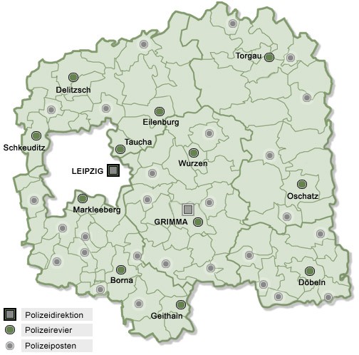 Namísto toho bylo přikročeno k budování vícestupňové struktury (revíry I. a II. kategorie a řadové služebny, mapa vpravo).