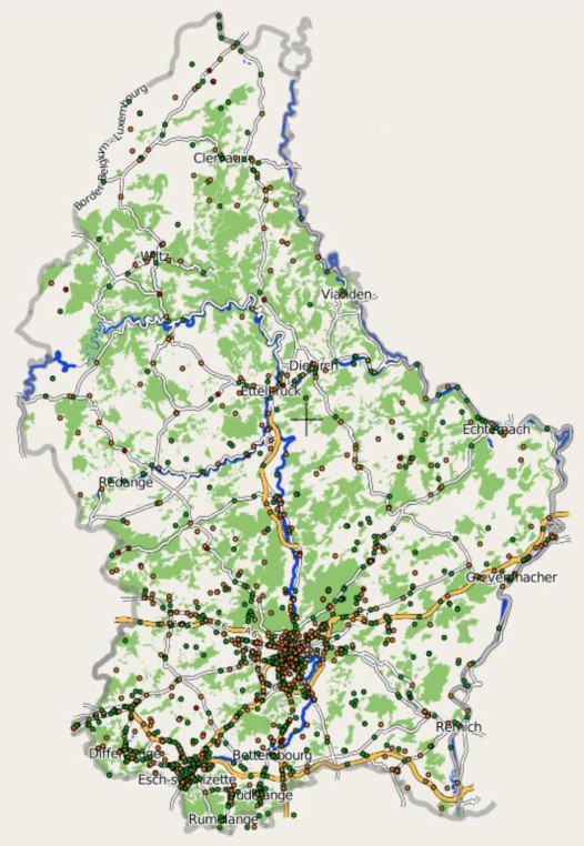 Ve zprávě pro rok 2009 lze nicméně narazit na zmínku o vytipování nejnebezpečnějších lokalit země zasluhujících nepřetržité hlídkování (všechny v aglomeraci hlavního města) 12 Ve vztahu roku 2011 je