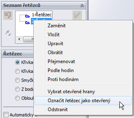 The Leaders in Integrated CAM Uzavřená kapsa s ostrovem (ostrovy) Tato geometrie je definována jako několik uzavřených řetězců: první řetězec je kontura kapsy a zbytek jsou vnitřní řetězce z kontur