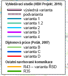 Další námitky přišly od Brněnských vodovodů a kanalizací a.s. s tím, že Navržená trasa prochází OP 2. stupně jímacího území I. a II. Březovského vodovodu.