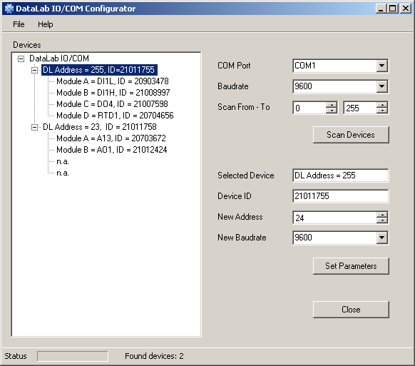 CPU modul DataLab IO4/COM Postup konfigurace jednotky DataLab IO4/COM Ke konfiguraci jednotky DataLab IO4/COM slouží konfigurační program na DVD, které se dodává spolu s jednotkou.