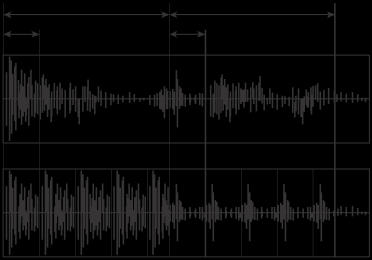 Efekty 17. GRAIN.SFT (Grain Shifter) Tento efekt sampluje mimořádně krátké fragmenty zvuku v zadaném intervalu a přehrává je ve smyčce.