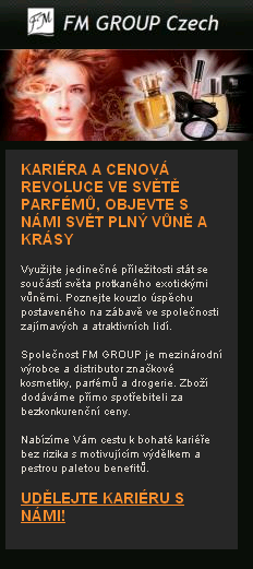 Display reklama v mobilu funguje Web Reklama Trváni Zobrazení Kliknutí CTR Konverzi Cena