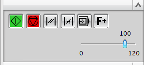 Obr. 2.15 Náhled HMI rozhraní a spuštěného NC programu [5] 2.6.7. Tvorba postprocesoru (Postprocessing) Jak již bylo v úvodu řečeno, každý CAM software vytváří APT nebo CL data.