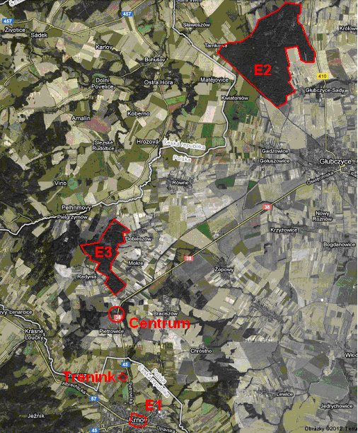 Situační mapa: Českopolský