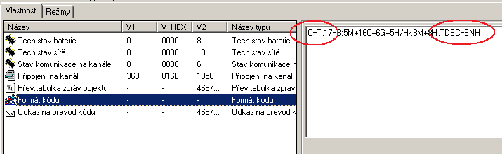 Obrázek 14 Konfigurace objektu Komunikační kanály Vzhledem k novým typům zpráv (2000-2026) a funkci odkazovat všechny kódy (COD,COD2,COD3) na smyčky, vznikla nová možnost všechny hlásiče vytvořit