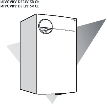NIAGARA DELTA NÁSTĚNNÝ PLYNOVÝ KOTEL s vestavěným zásobníkem Topení + teplá