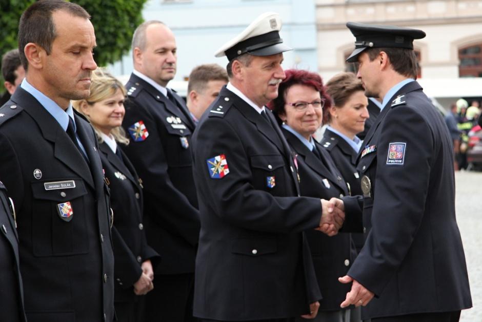 Slavnostní oceňování policistů V pátek 22.