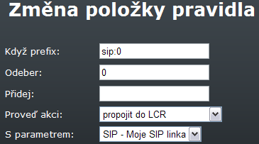 Postup nastavení: Nastavení VoIP modulu: 1) Nastavení SIP proxy 2) Nastavení LCR 3) Nastavení normalizace Nastavení ústředny: 4) Vytvoření virtuální linky 5) Nastavení provolby na tab.