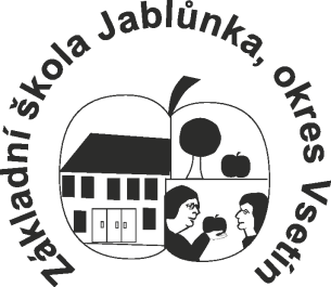 ŠKOLNÍ VZDĚLÁVACÍ PROGRAM ZÁKLADNÍ ŠKOLY JABLŮNKA, OKRES VSETÍN (VERZE 4.0 - REVIZE K 1. 9. 2013) MOTIVAČNÍ NÁZEV - ŠANCE PRO VŠECHNY Obsah: 1. Identifikační údaje 2.