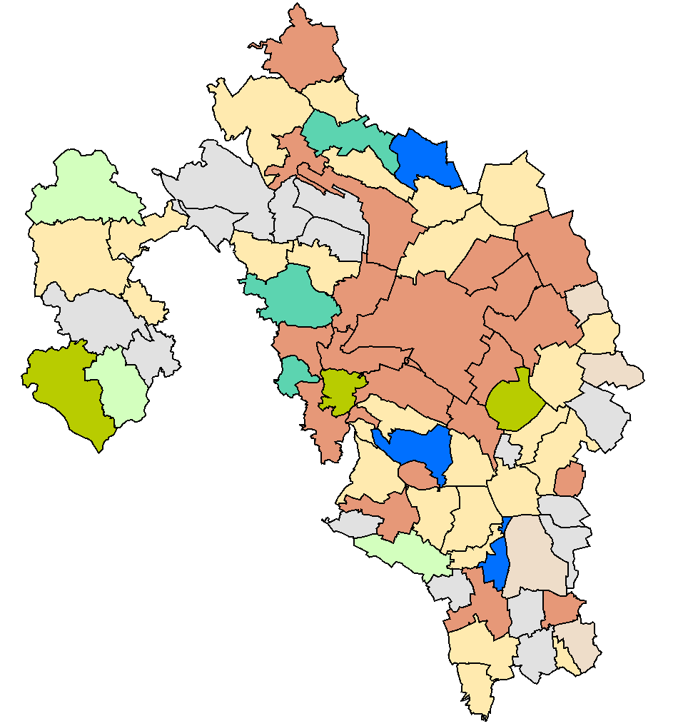 kartogram vztah obcí/rp