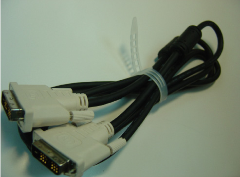 Obsah balení LCD Monitor Kabel pro přívod el.