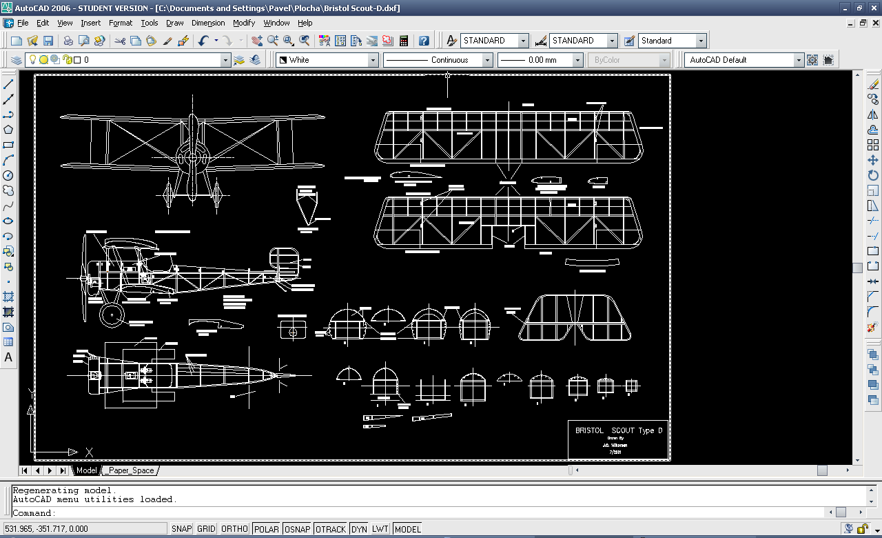 3.8 Používaná řešení v oblasti CAD V oblasti 2D a 3D CAD nástrojů je nejpoužívanější program od společnosti Autodesk AutoCAD. Obvykle se používají různé licence pro školy a studenty.