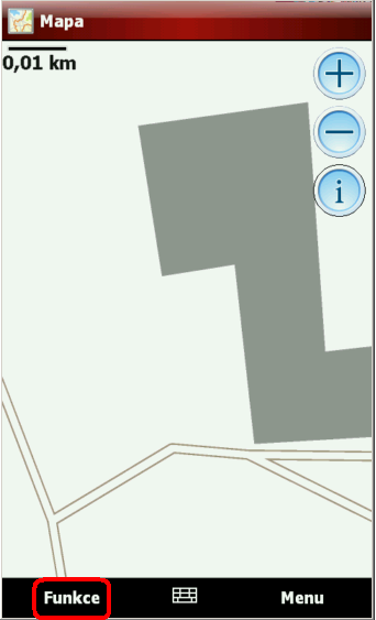 Spuštění aplikace ArcGIS Mobile Z WorkMate Z menu GIS -