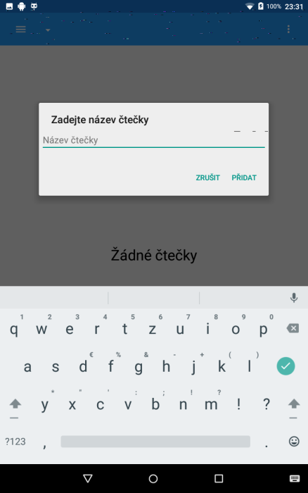 5.6 Testování aplikace Obr. 5.25 Ukázky uživatelského rozhraní V emulátoru RiFiDi byly provedeny testy ukládáním až 1000 tagů/s.
