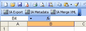 Obr. 2.8 Tabulka pro Atlas znečištění ovzduší naplněná daty.