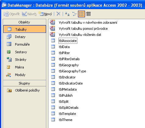 V tuto chvíli jsme vytvořili datový soubor XML, ve kterém máme definovanou celou strukturu i všechna data našeho Atlasu znečištění ovzduší. Používat datový manažer pro MS Excel tedy už umíme.