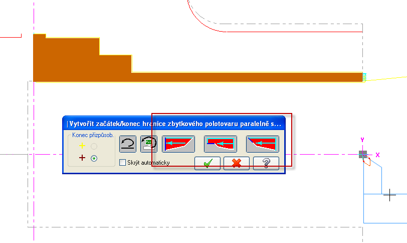 Řešené úkoly při soustružení v CAD/CAM systému 112 Obrázek 3.