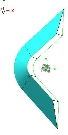 Řešené úkoly v CAD modulu CAD/CAM systému - Design 78 Příklad 2.18. Vytvoření solid modelu z drátové geometrie Dostal jsem drátovou geometrii pro obrábění. Potřebuji z ní vytvořit těleso.