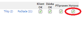 4 KROK 3 INDIKACE UKONČENÍ TESTOVÁNÍ CP2 Indikace ukončení testování CP2 Testování CP2 je ukončeno v případě, že veškeré výsledky testů, které absolvovali žáci vaší školy, jsou uloženy na centrálních