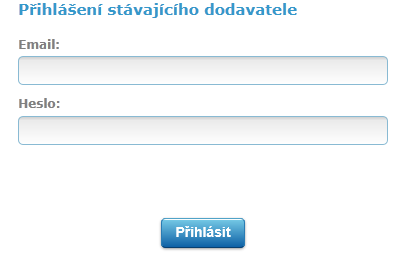 A-02-ELZA-Uživatelská dokumentace pro dodavatele strana 10/27 Obrázek 8 Seznam oprávněných osob dodavatele 2.