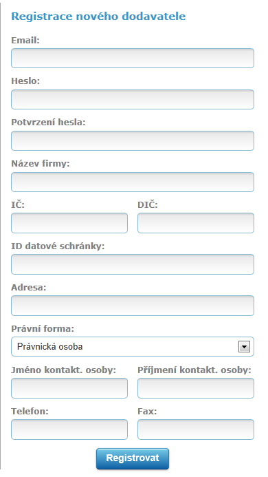 A-02-ELZA-Uživatelská dokumentace pro dodavatele strana 6/27 2 Uživatelé aplikace V rámci Systému Veřejná část jsou realizovány dvě úrovně přístupu.