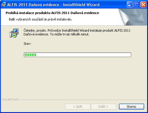 Dokončení instalace a ukončení instalačního programu. Nyní je možné spustit program ALFIS 2014 pomocí spouštěcí ikony na ploše nebo pomocí menu Start Programy. 1.4. Spuštění programu Program se spouští souborem ALFIS.