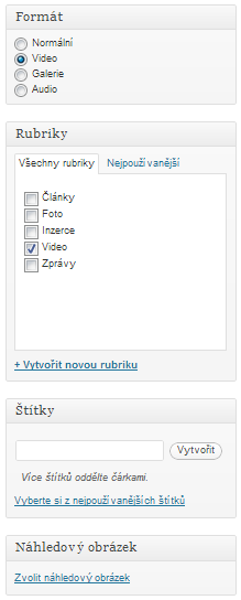 Vyplň SEO jakmile máš checkni ho, aby SEO pokud možno svítilo zeleně WORDPRESS hlavní téma článku (1-2 slova) název článku popis článku na 1 2 věty tak, aby se v něm objevil i Focus Keyword Zvol