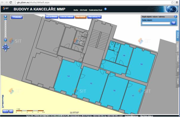 Praktické ukázky aplikací GIS Telefonní