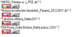 Vzorky motorových naft odebrané z čerpacích stanic Absorbance Units 0.0 0.2 0.4 0.6 0.8 1.0 1.2 1.4 1.6 3500 3000 2500 2000 1500 1000 Obr.