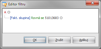 46 odebere. Sloupce podle kterých se provádí řazení záznamů lze poznat podle tmavé šipky na pravé straně záhlaví sloupce. Směr šipky určuje řazení (vzestupně/sestupně).