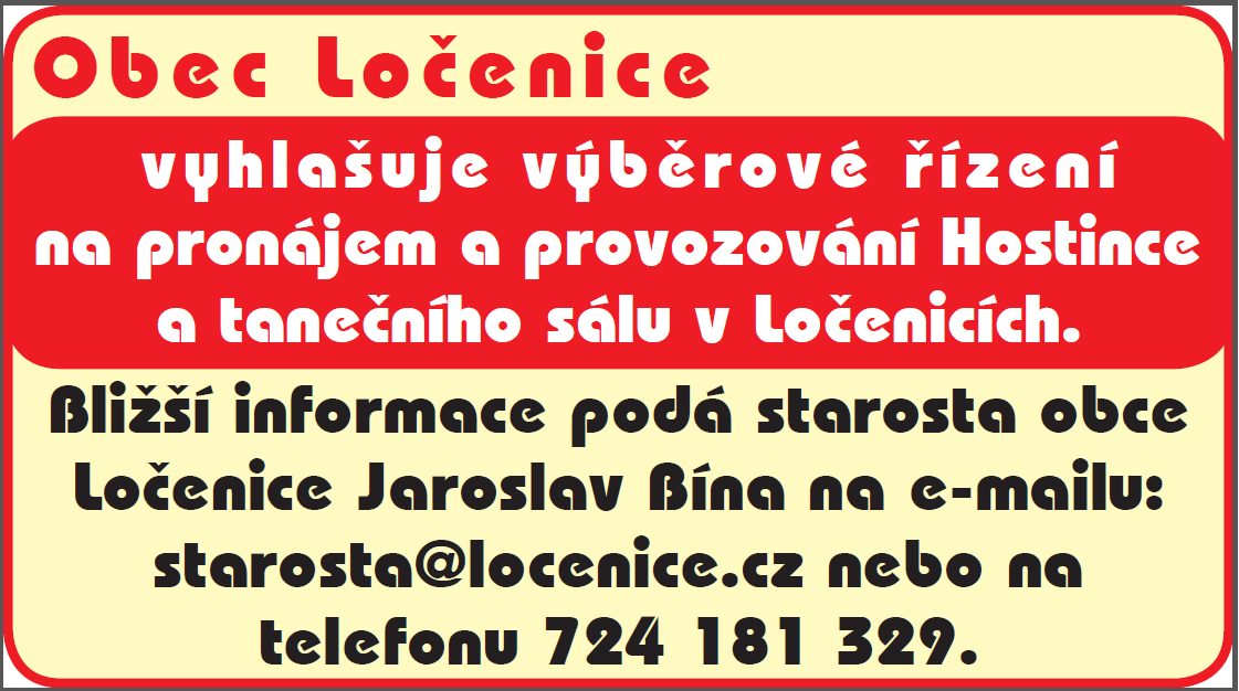 Připravované akce 30.4.2015 - Májka 20.6.2015 8. ročník Memoriálu Václava Šmejkala 1.8.2015 Rybí hody Dubnové pranostiky Duben chladný a deštivý, úroda nás navštíví.