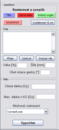 7. Výsledky návrhů radioterapie v programech IRPS a RT-Plan a jejich srovnání Jako komerční program pro porovnání výsledků návrhů radioterapie byla zvolena část programu IRPS (Interactive