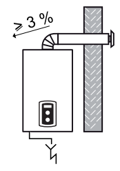 ODVOD SPALIN Spalovací vzduch Přednostně se doporučuje instalace kotle v provedení C uzavřený spotřebič.