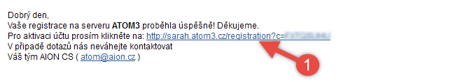 2.1.1.1. Registrace Záložka Registrace se zobrazí po kliknutí na odkaz "Registrace" [1] v navigačním panelu. Stránka obsahuje několik editačních polí pro identifikaci uživatele.
