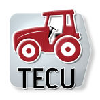 Tecu Data traktoru CCI.Command Vedení stopy GPS a zapnutí dílčí šířky CCI.